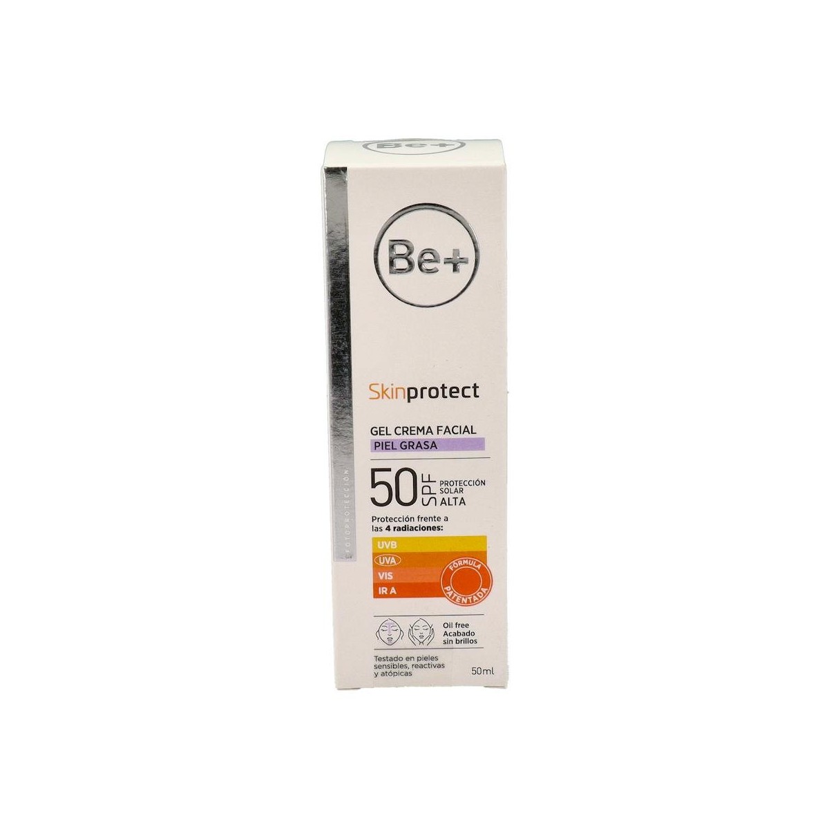 BE+ SKIN PROTECT PIEL ACNEICA SPF50+ 50 ML