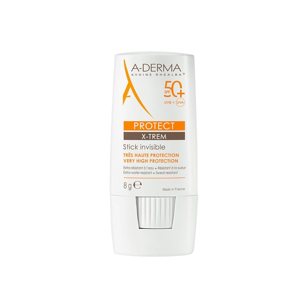 ADERMA Protect X-TREM STICK SOLAR INVISIBLE SPF50+