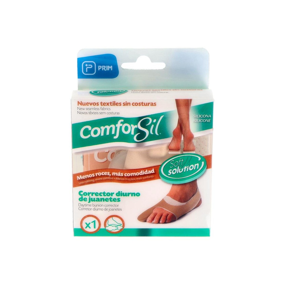 COMFORSIL CORRECTOR DIURNO JUANETES DCHO T/U...