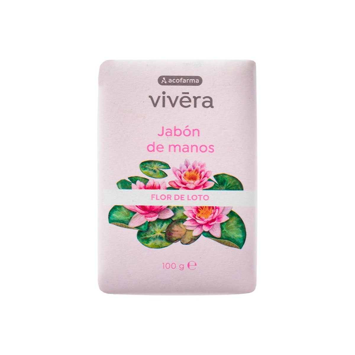 ACOFAR VIVERA JABON PASTILLA DE MANOS FLOR LOTO...
