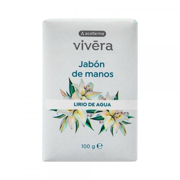 ACOFAR VIVERA JABON PASTILLA DE MANOS LIRIO AGUA 100G