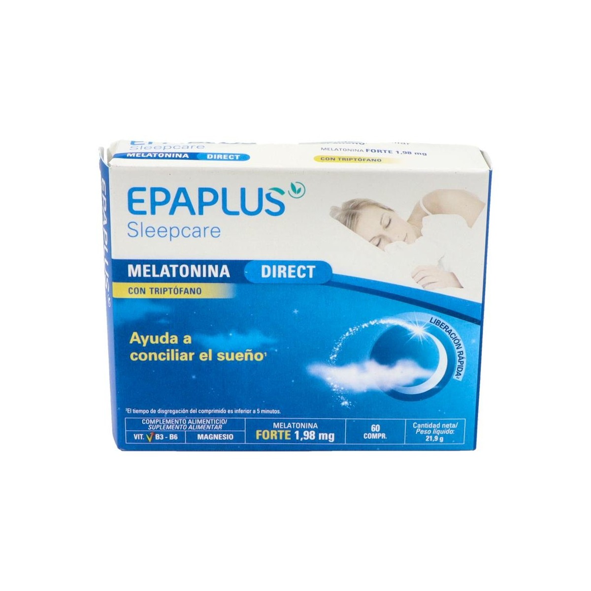 EPAPLUS SLEEPCARE MELATONINA / TRIPTOFANO 60 COMP