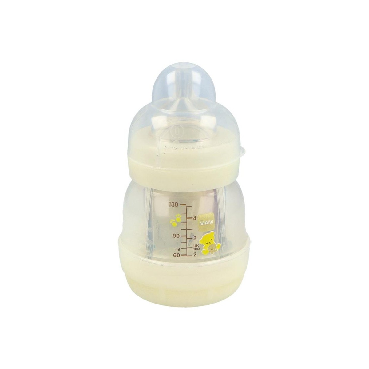 BIBERON MAM ANTI-COLIC 130 ML + CHUPETE START...