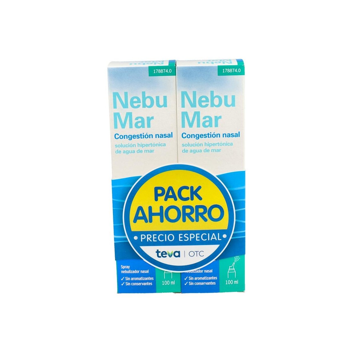 Nebumar Congestion Nasal - Duplo Sol....