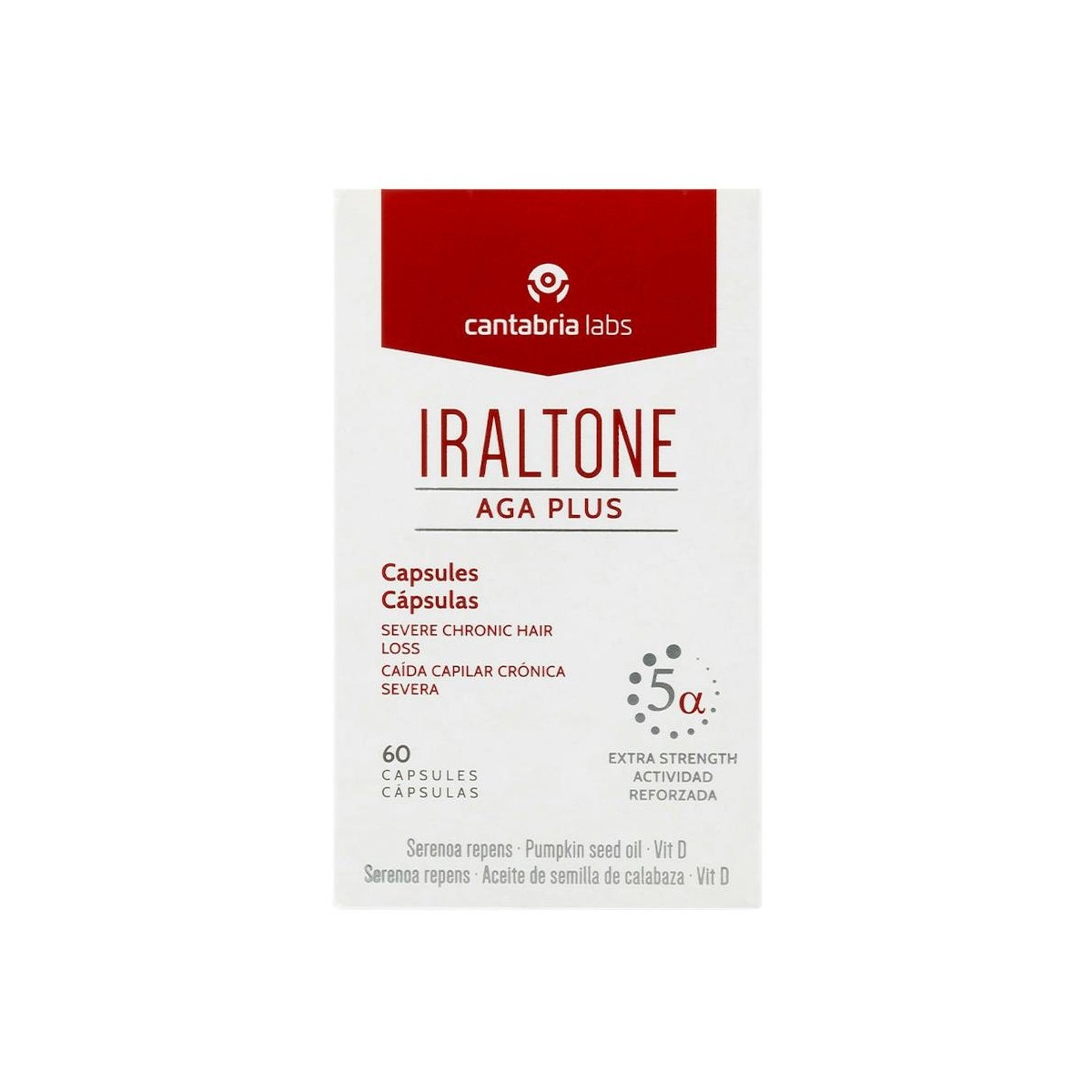 IRALTONE AGA PLUS 60 CAPSULAS