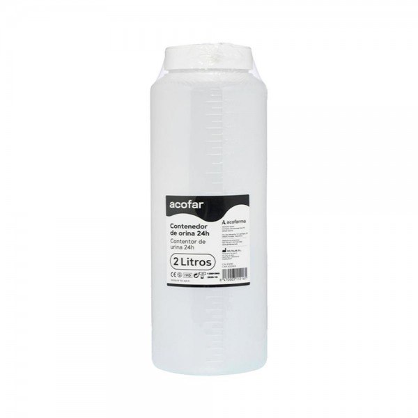 ENVASE RECOG ORINA 24H C/A ACOF 2L