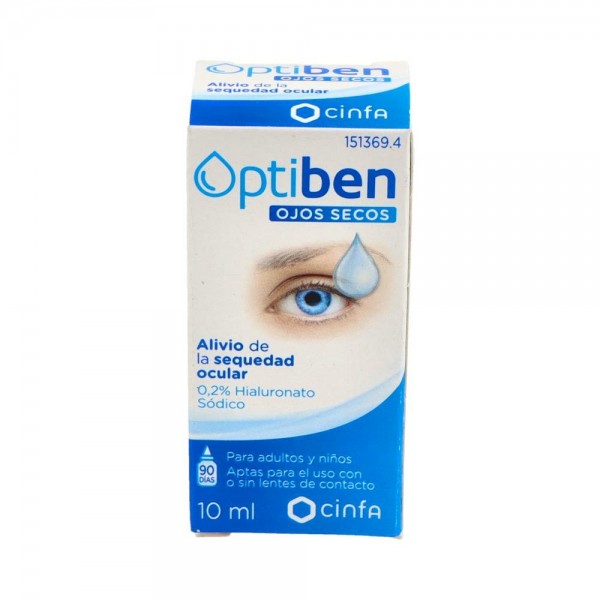 Optiben Lagrima Artificial 10 Ml