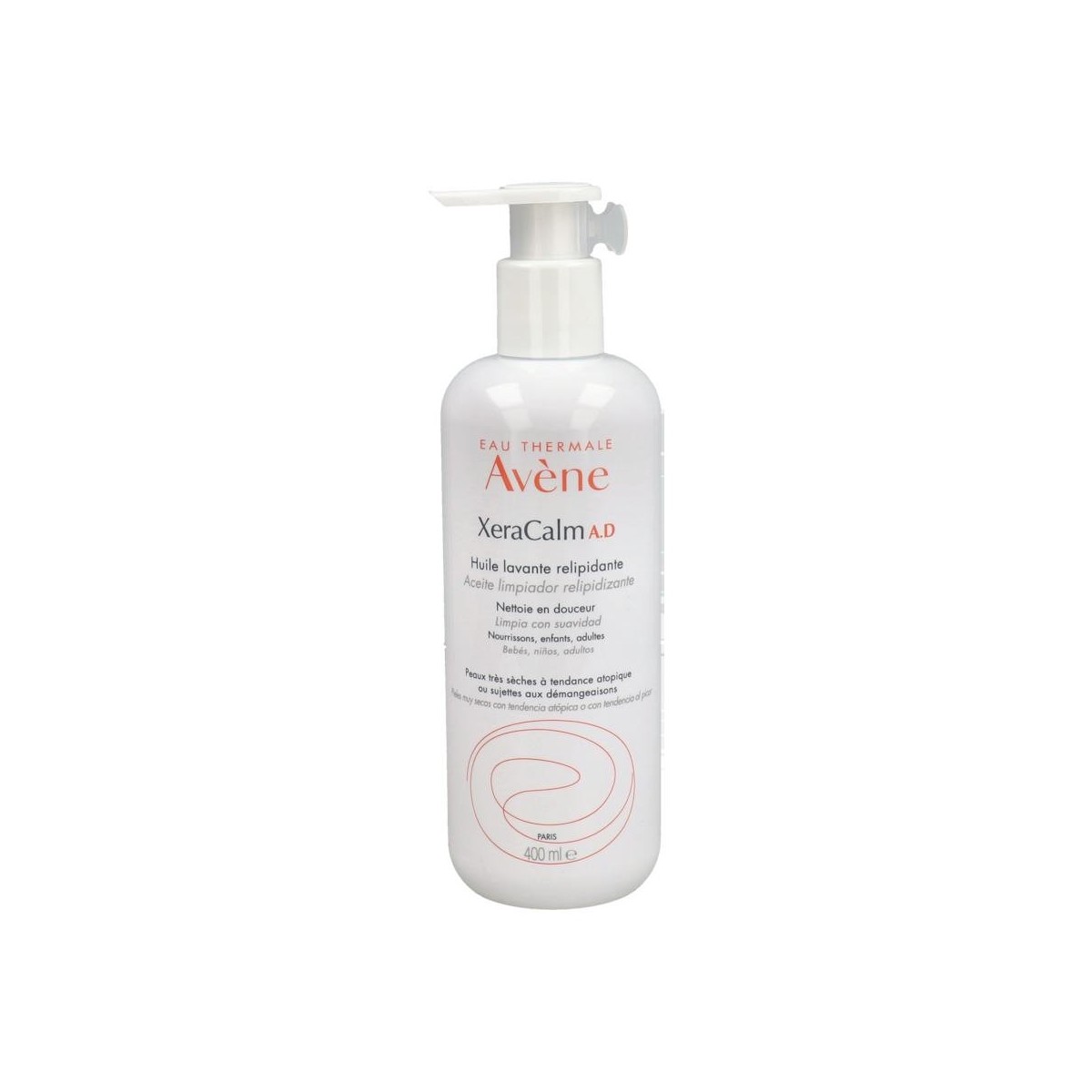 AVENE XERACALM A.D ACEITE LIMPIA RELIP400 ML