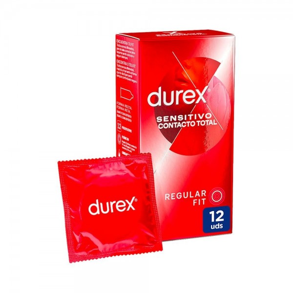 DUREX SENSITIVO CONTACTO TOTAL 12 UD