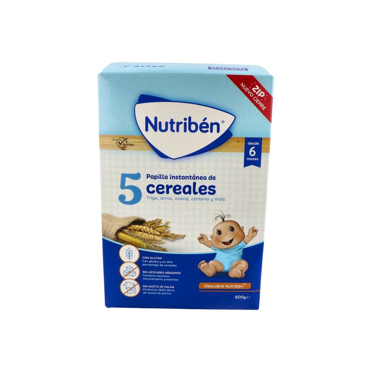 Nutriben 5 Cereales 600 G