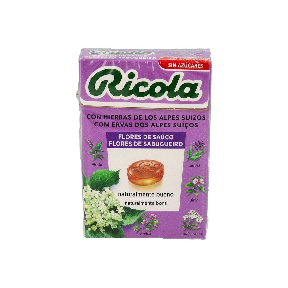 Ricola Caram S/A Flor Sauco 50 G