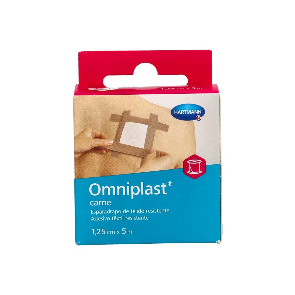 ESPARADRAPO OMNIPLAST ROSA 5MX1,25CM