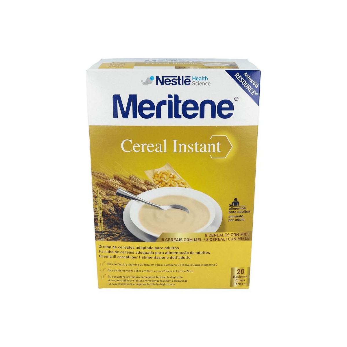 Meritene 8 Cereales Miel 2X300 Gr