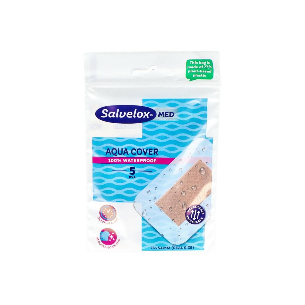 Salvelox Maxi Cover Espec Agua 5U 76X54Mm