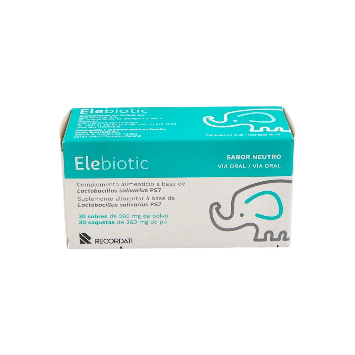 ELEBIOTIC 260 MG 30 SOBRES