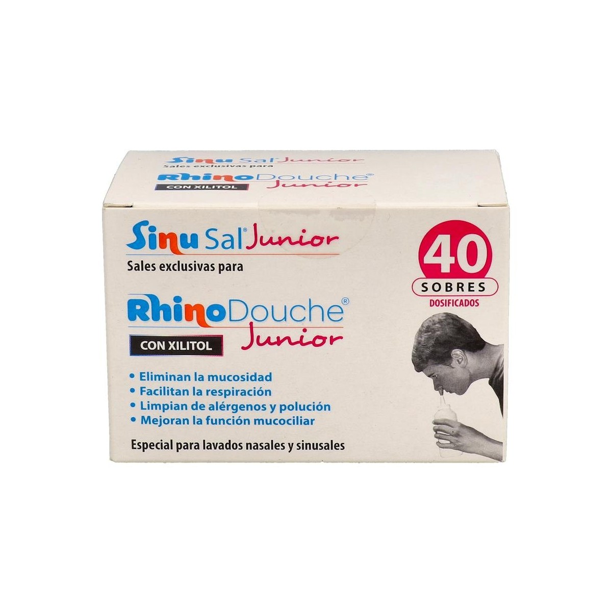 Sinusal Junior 2.5 40 Sobres Para Rhinodouche