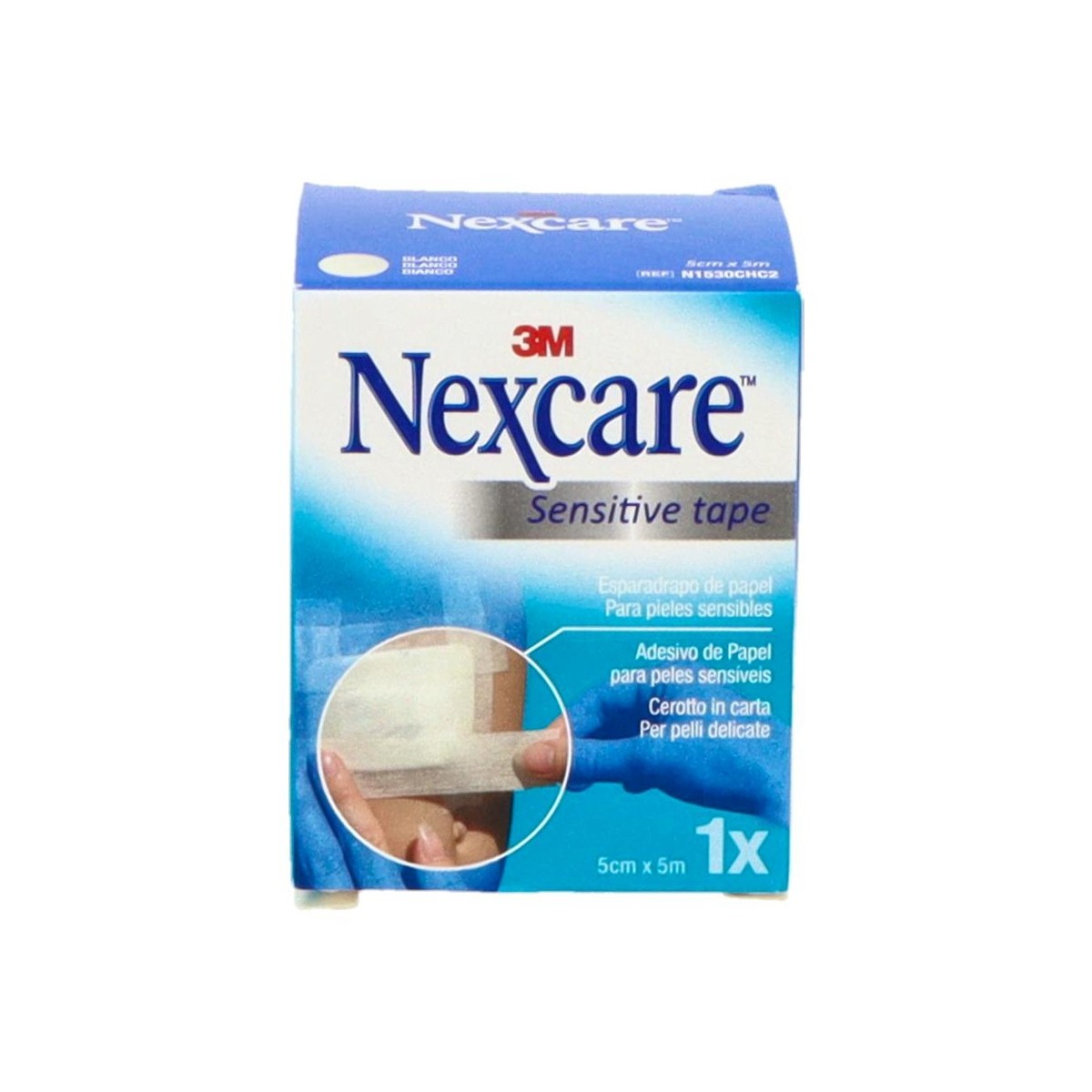 ESPARADRAPO NEXCARE PAPEL BLANCO 5X5CM