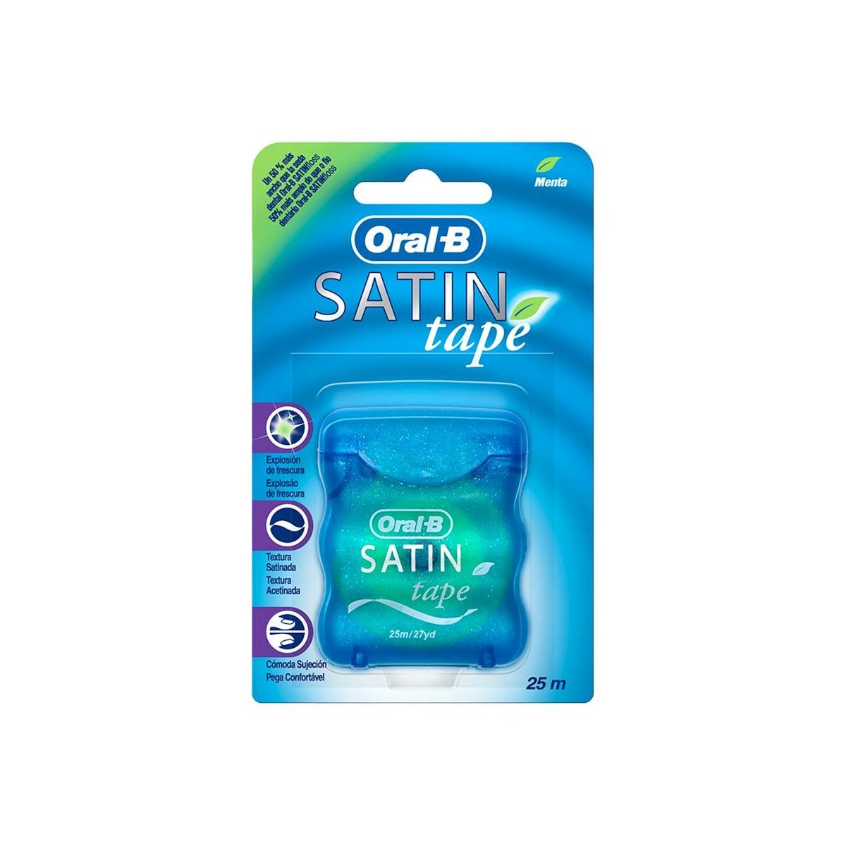Oral-B Satin Tape Menta 25 Mtrs
